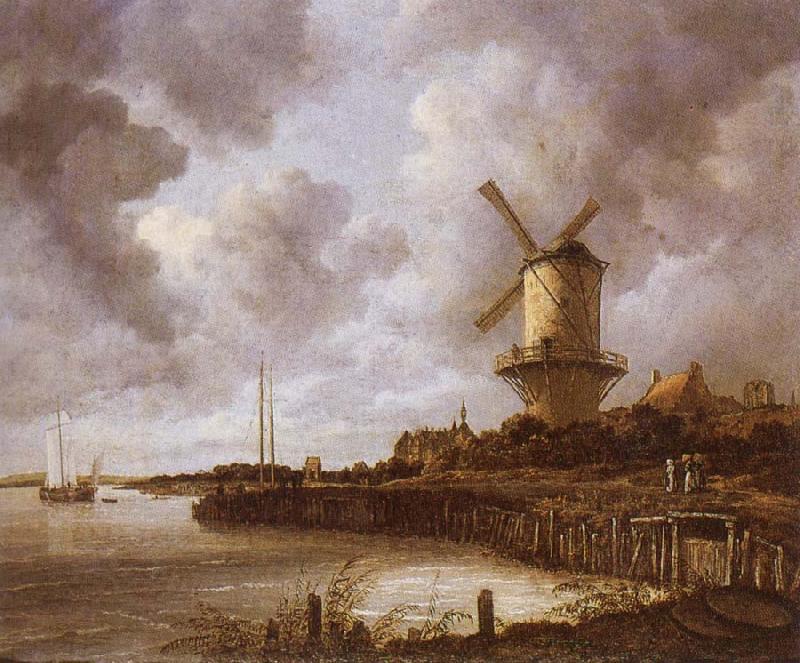 Jacob van Ruisdael The mill by District by Duurstede oil painting image